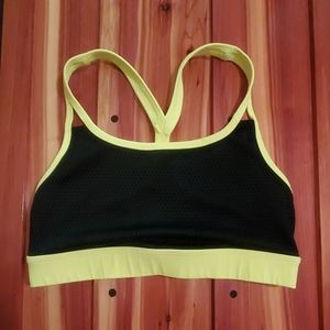 Torrid Neon Green & Black Mesh Sports Bra